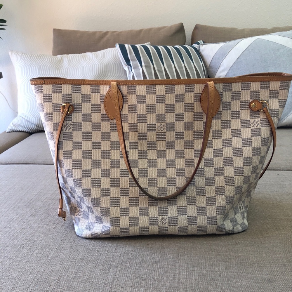 Louis Vuitton Neverfull MM Damier Azur